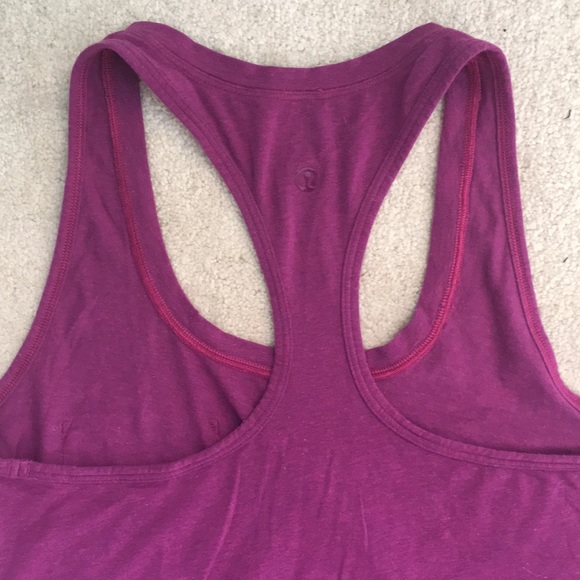 Lululemon Racerback Tank Top Purple Size 6 - Picture 4 of 4